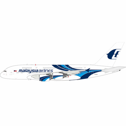 预:Inflight 1:200 马来西亚航空 空客A380 9M-MNC 合金 飞机模型