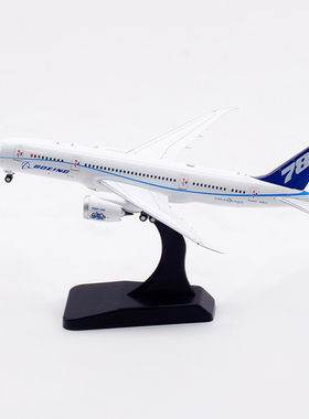 Aviation 1:400 波音原厂涂装 B787-8 N7874 飞机模型 起落架可拆