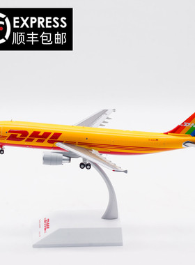 JC Wings 1:200 DHL敦豪快递 空客A300-600RF D-AEAS 飞机模型