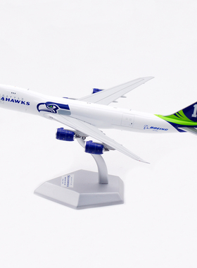 HX Models 1/400西雅图航空 B747-8F N770BA N841BA 合金货机模型