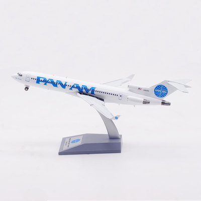 Inflight1200泛美B727合金模型