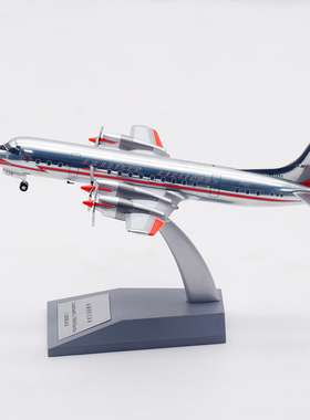 Inflight 1:200 美国航空 洛克希德 L-188 N6129A 合金 飞机模型
