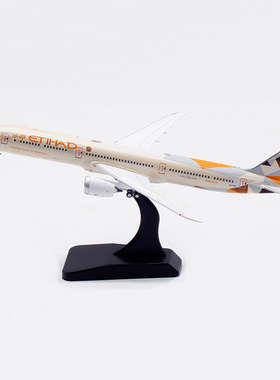 Aviation 1:400 阿提哈德 B787-10 A6-BMI 飞机模型 起落架可拆