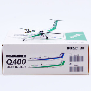 JC Wings 1:400 全日空 冲八 Dash 8-Q400 JA858A 合金飞机模型