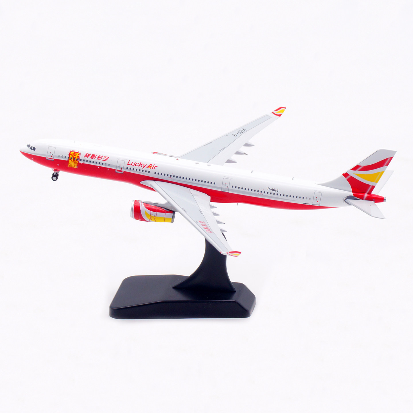 Aviation 1:400 祥鹏航空 空客A330-300 B-1014 合金 飞机模型