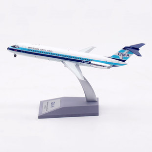 Inflight 1:200 英伦航空 麦道 DC-9-30 G-BMAM 合金 飞机模型