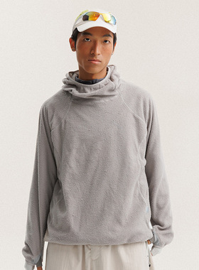 轻量化云朵绒动态恒温冬训连帽内搭卫衣户外徒步登山休闲男女外套