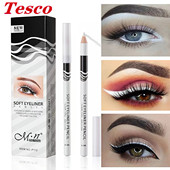 white makeup白色防水卧蚕笔提亮高光眼线笔 eye eyeliner makeup