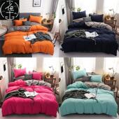 set sheet Full linen Bedding cover Bed duvet Pillowcase