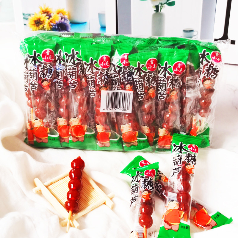 冰糖葫芦串山楂蜜饯儿童开胃食品