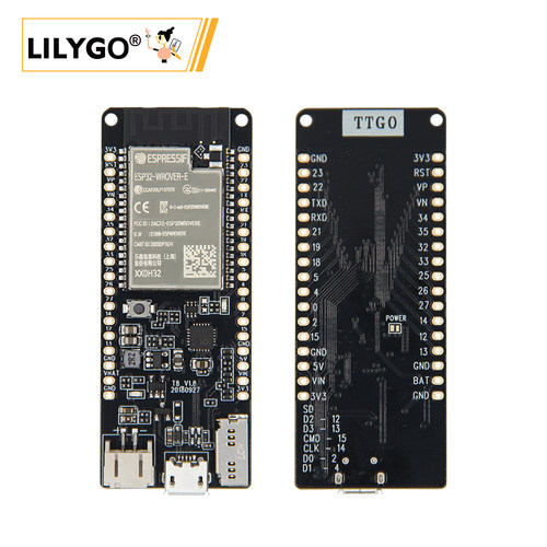 跨境T8 V1.8 ESP32-WROVER 8MB PSRAM TF卡WiFi模块蓝牙开发板