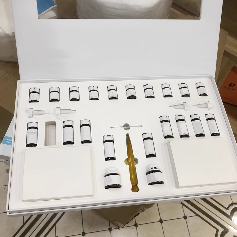 线下美容院眼部护理套装补水眼贴膜眼霜眼部按摩原液皮肤眼护套盒