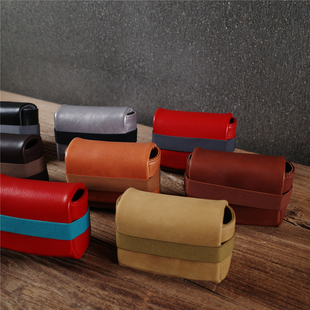 CONTAX 索尼黑卡 T相机收纳包保护套 in真皮手工适用于理光GR cam