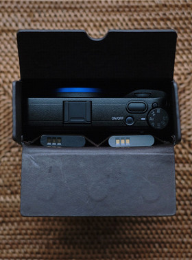 cam-in真皮相机包手拿收纳包适用于索尼黑卡理光GRii/iii机保护套