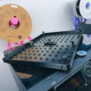 老灯泡工作室中号周转箱可调节鱼缸过滤导流板