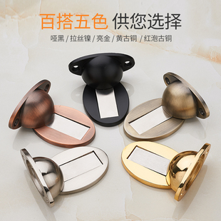 隐形地吸地板瓷砖用地吸地面门吸门碰卫生间隐藏门阻强磁门顶