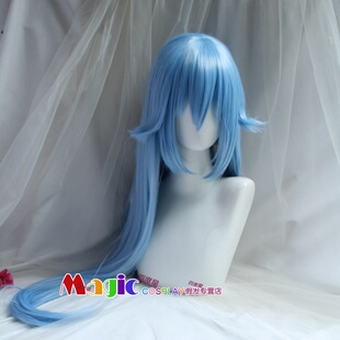利姆鲁cos假发 关于我转生成史莱姆这档事cos假毛 利姆露 冰蓝色