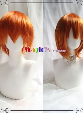 疯狂 狐尼克 cos 假发 动物城2 橘橙色卷蓬松打毛万用短发
