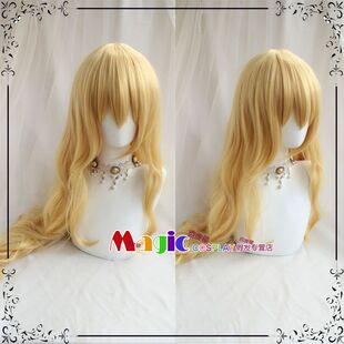 四月是你的谎言 宫园薰 维多利加 星宫莓 金色长卷发COS假发