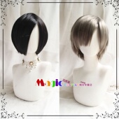 里昂 日本本田菊 生化危机 Wong艾达王 志村新八 Ada cosplay假发