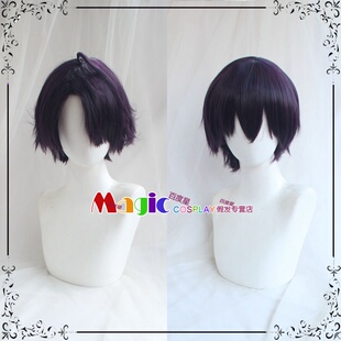 YouTube虚Vtuber拟UP播主 虚空使者 剑持刀也cos假发 和泉 黑紫