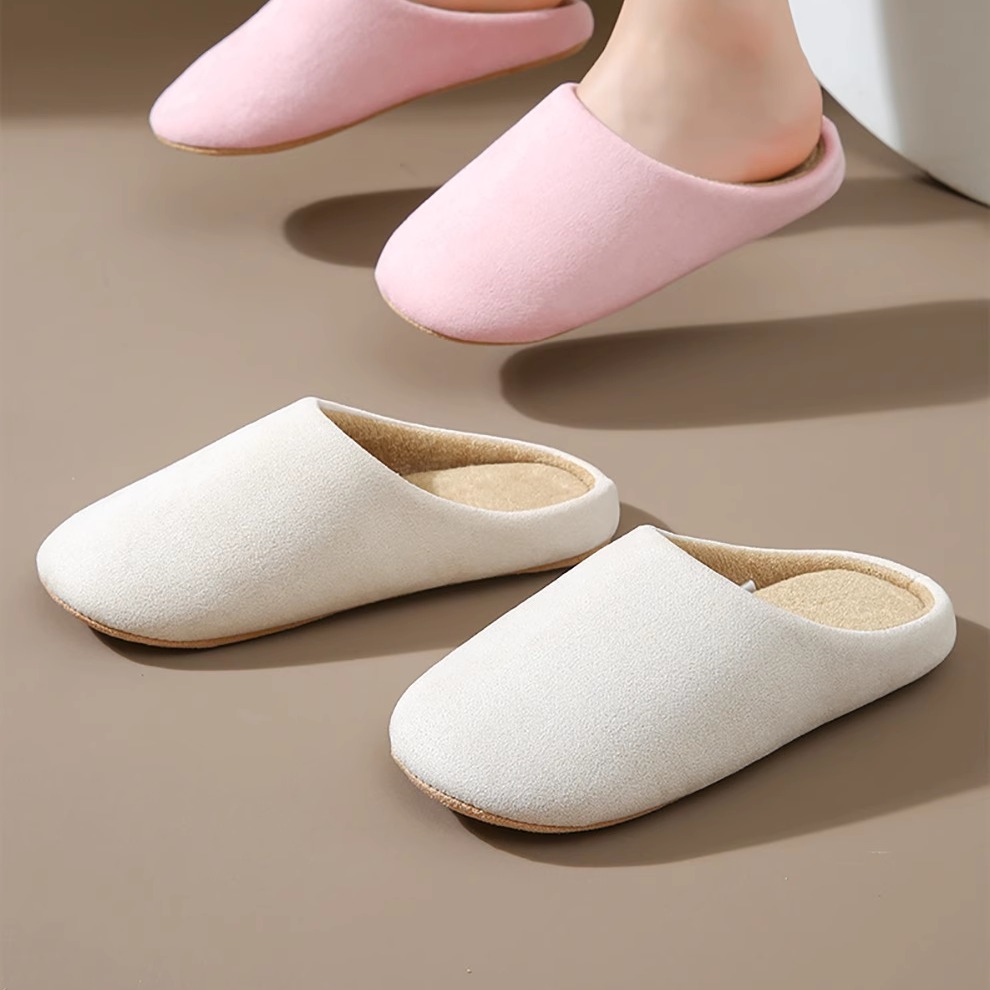 家居棉拖鞋女冬季软底静音室内家用男士地板拖卧室毛绒保暖棉拖