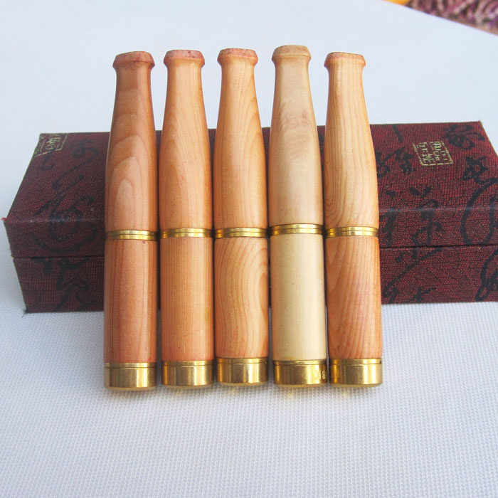 包邮 紫杉过滤烟嘴 红豆杉、红木 凉喉润肺止咳 双过滤芯 63-E