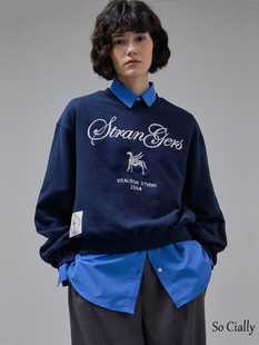 So Cially | VITALSIGN 23冬韩国设计师品牌卫衣圆领套头