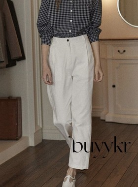 buyykr | NONLOCAL 23春韩国设计师品牌代购纯棉休闲裤2色