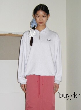 buyykr | SINOON 23春季韩国设计师品牌新品半拉链长袖上衣