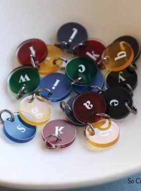 【韩国现货】Cially韩国现货 ALLGRAY字母钥匙扣 不支持退