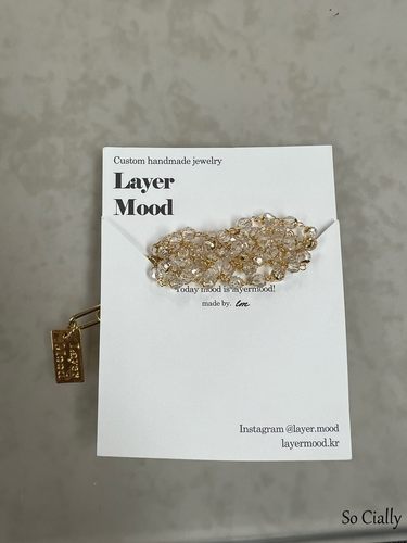 【现货清仓】Cially韩国代购手链 layermood 手链 不支持退换