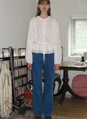 So Cially | SINOON 23冬韩国设计师品牌圆领单排扣系带