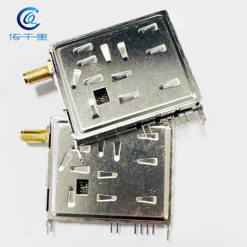 1.2G高频头锁频调谐器 TA8804F+SP5055S 模拟高频头 1.2G接收机