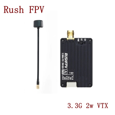 RushFPV 3.3Ghz 2w图传VTX接收VRX天线15dbi穿越机远航3.3G 3G3