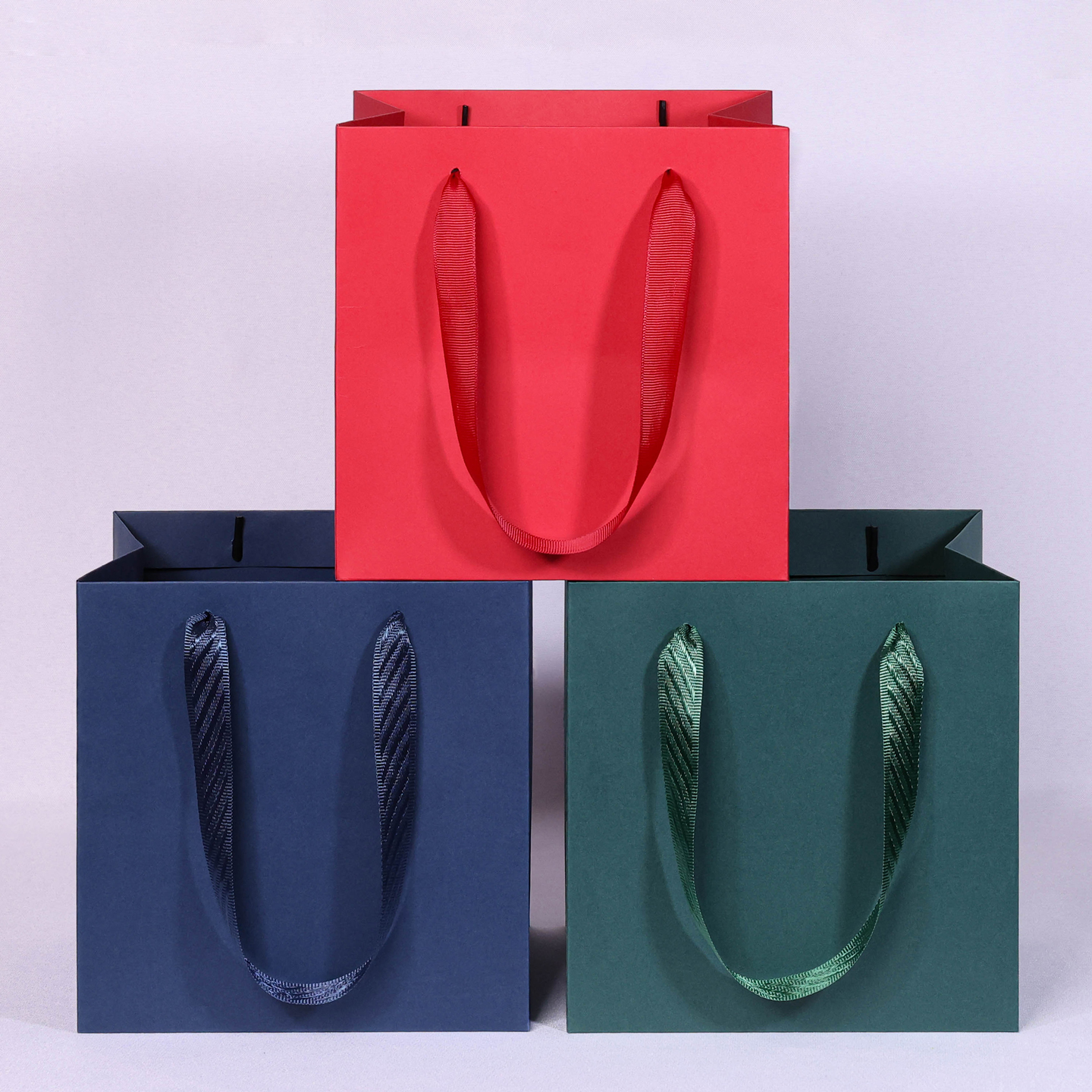 通用方形底红色手提袋加大厚宽底特种纸袋定制高档礼物礼品袋定做