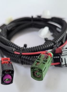 适用于特斯拉model3Y倒影环影视频线FAKRA射频线1.28米长原厂包邮