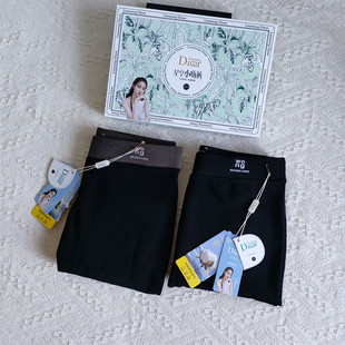 Diear兰梦迪2821 九分打底裤女士冬季薄绒保暖显瘦棉质星空小嗨裤