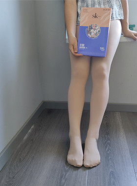 SK7221丰盈美臀袜900D肉色打底裤女春秋薄款加大码胖mm光腿神器