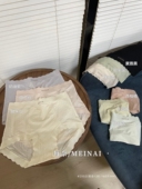每奈2002内裤 女中高腰柔软舒适透气高弹包臀桑蚕丝抑菌裆无痕纯色