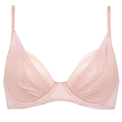 华歌尔wing收副乳简约大码文胸