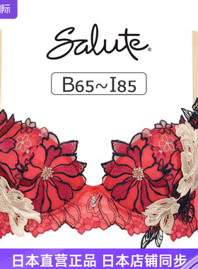 华歌尔Wacoal Salute内衣小胸聚拢显大蕾丝刺绣性感红色文胸96G促