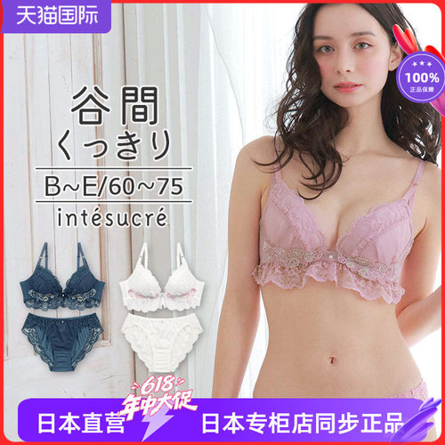intesucre/安秀丽深V文胸套装