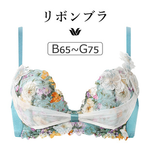 490WACOAL日本华歌尔轻奢蕾丝刺绣聚拢上托文胸 送人优雅大气内衣