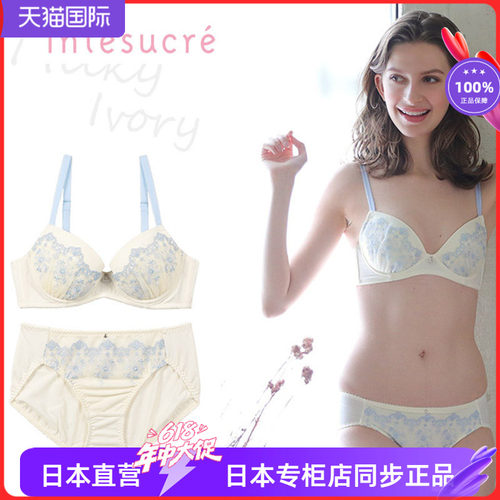 安秀丽清新素雅少女文胸套装