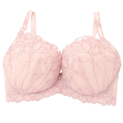 Narue大胸底围薄款上托文胸