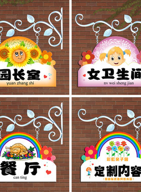 幼儿园门牌定制班牌培训班班级牌