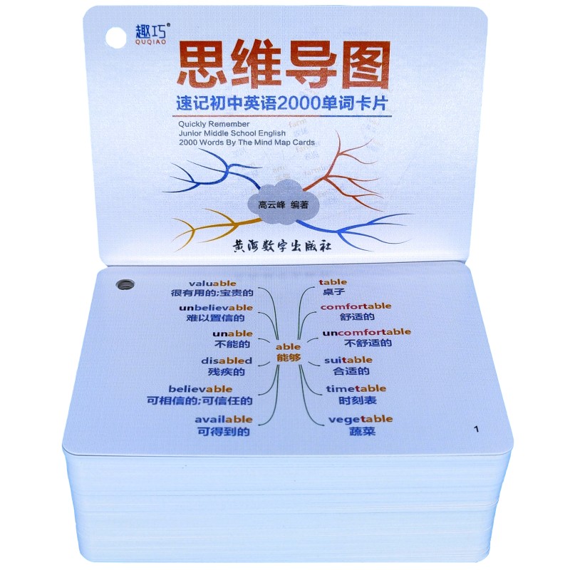 全套仁爱版手册汇总表单词卡片