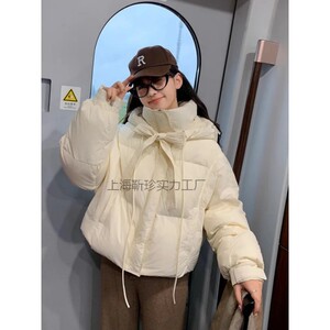 短款棉服女2023新款冬季小个子加厚棉衣韩版宽松反季面包服女爆款