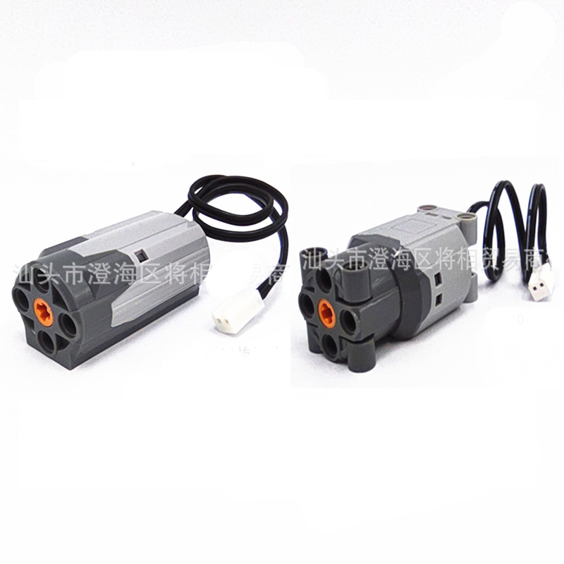 ev3积木MOC玩具电机PF动力机械组改2P端子接头L马达M马达
